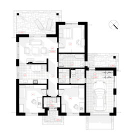 One storey house project Agneta | NPS Projects